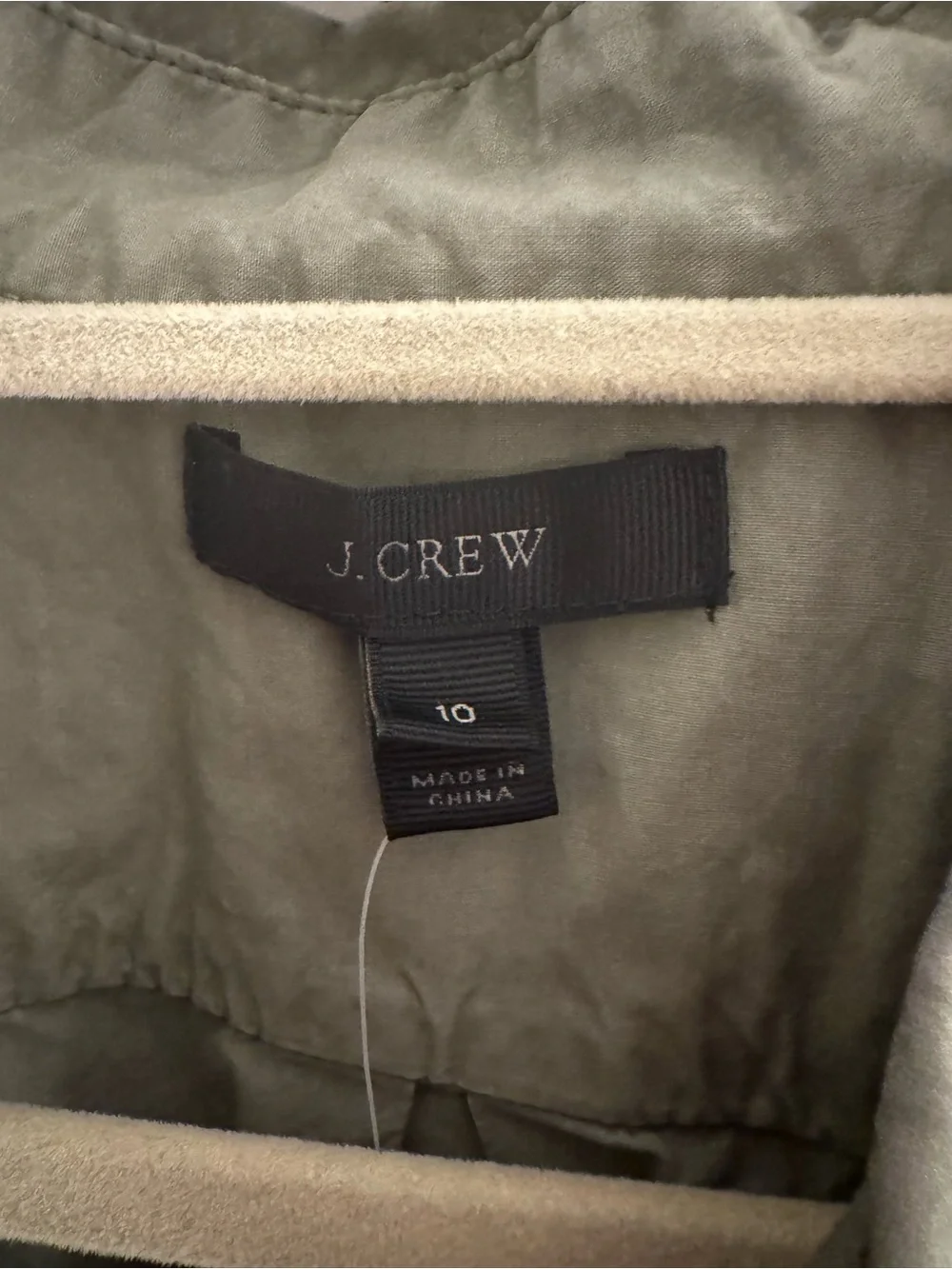 J. Crew olive green